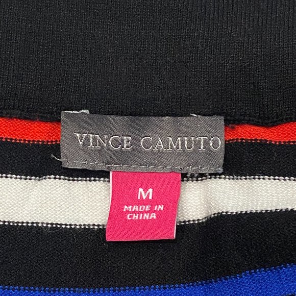 Vince Camuno Stripe Knit Pencil Skirt Fitted Size M - Picture 5 of 7